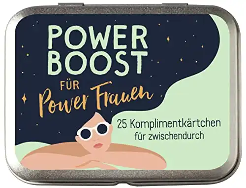 Power Boost für Powerfrauen: 25 Komplimentkärtchen für Zwischendurch