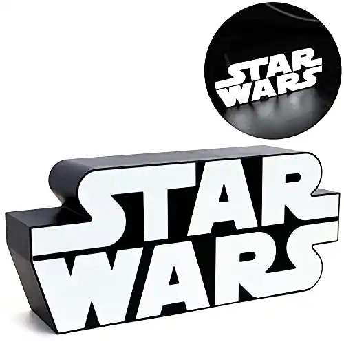 Star-Wars-Logo-Licht, Wandmontage (offizielles Lizenzprodukt)