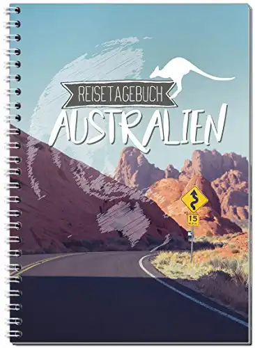 Reisetagebuch Australien zum Selberschreiben (A5 Ringbuch mit 120 Seiten)