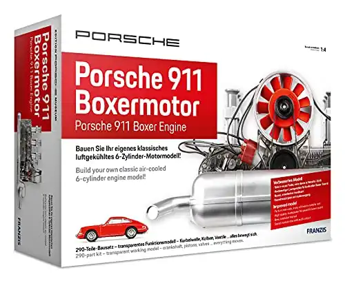 FRANZIS - Porsche 911 originalgetreuer Motorbausatz 1:4