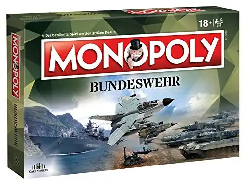 Monopoly Bundeswehr - das Gesellschaftsspiel für jeden Soldaten