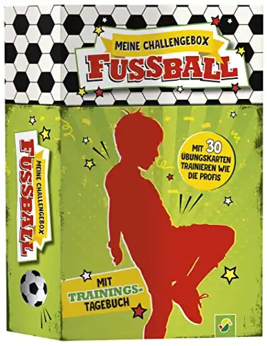 Meine Challengebox Fußball: mit 30 Übungskarten & Trainingstagebuch trainieren wie die Profis (Fußball-Kids)