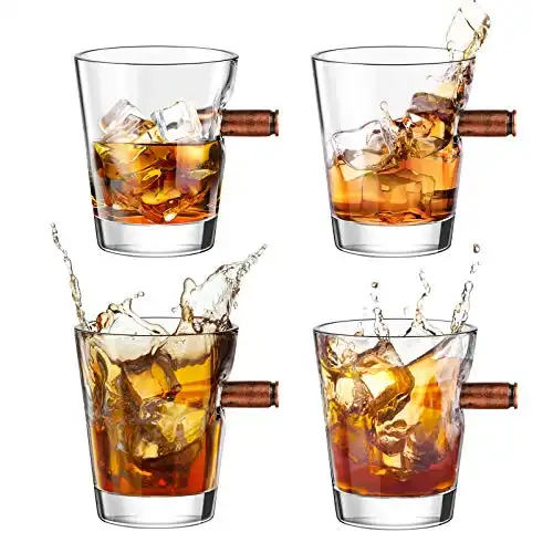 Whiskey Gläser (4er Set, 2-Unzen)