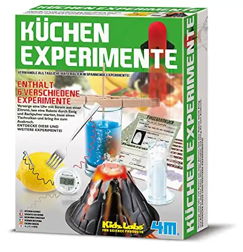 Küchen Experimente - Experimentierkasten aus Chemie und Physik