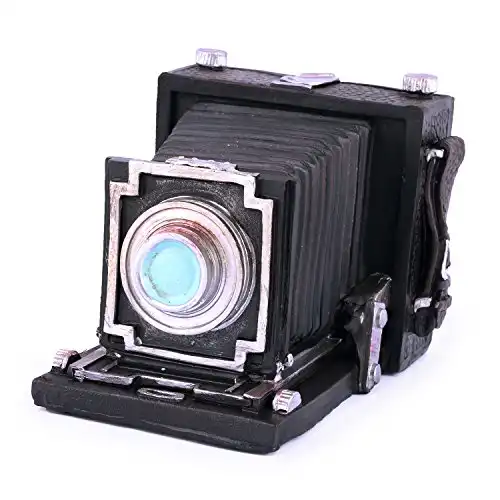 Spardose Fotoapparat aus Polyresin