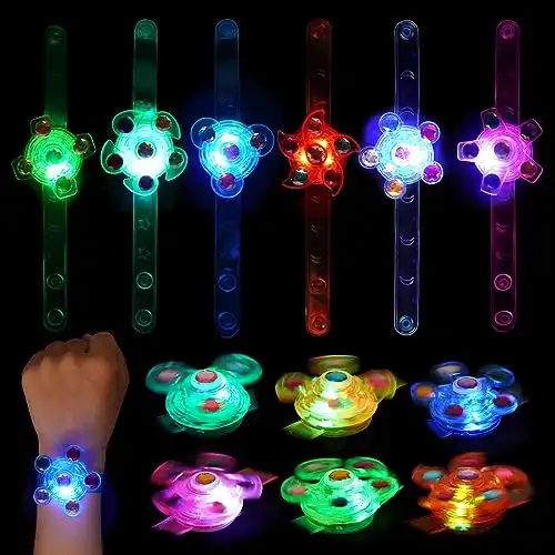 Leuchtende LED-Armbänder (14 Stück)