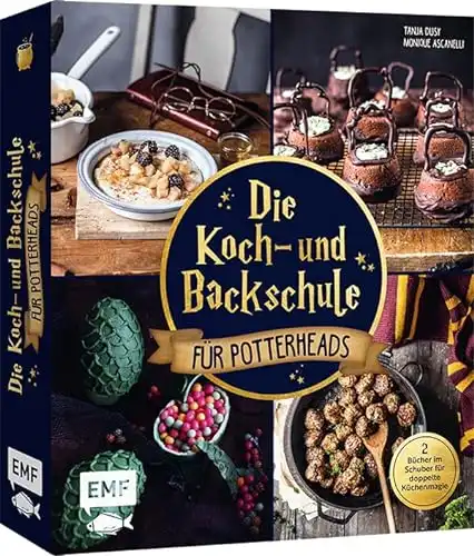 Die Koch- und Backschule für Potterheads (2 Bücher)
