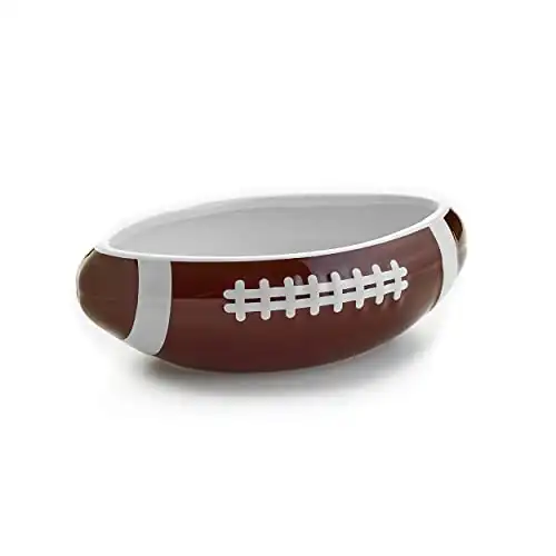 American Football Form (28 cm Länge aus Keramik, fühlbarer Naht)