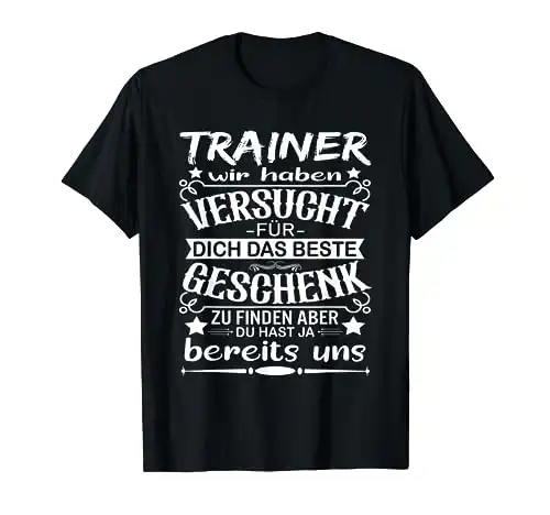 Trainer Fussball-Trainer Handball Bester Trainer T-Shirt